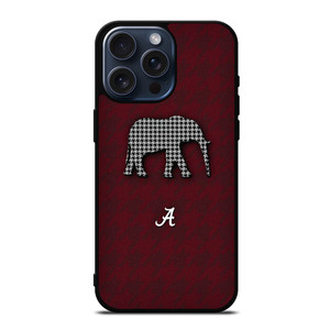 ALABAMA CRIMSON TIDE ELEPHANT ICON iPhone 15 Pro Max Case Cover ALABAMA CRIMSON TIDE ELEPHANT ICON iPhone 15 Pro Max Case Cover