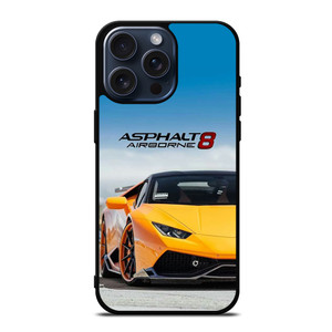 ASPHALT AIRBORNE 8 LAMBORGHINI iPhone 15 Pro Max Case Cover