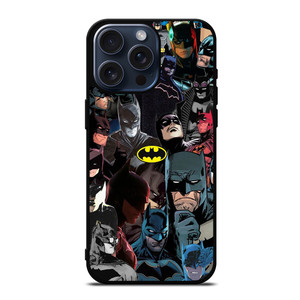 BATMAN THE DARK KNIGHT COLLAGE iPhone 15 Pro Max Case Cover