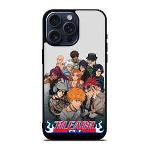 BLEACH ANIME ALL CHARACTERS iPhone 15 Pro Max Case Cover