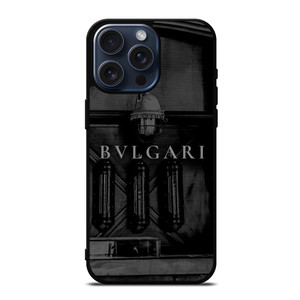 BUGARI BLACK WHITE iPhone 15 Pro Max Case Cover BUGARI BLACK WHITE iPhone 15 Pro Max Case Cover