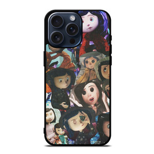 CORALINE JONES MOVIES COLLAGE iPhone 15 Pro Max Case Cover CORALINE JONES MOVIES COLLAGE iPhone 15 Pro Max Case Cover