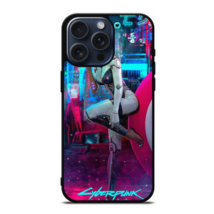 CYBERPUNK 2077 GIRL ANIME iPhone 15 Pro Max Case Cover