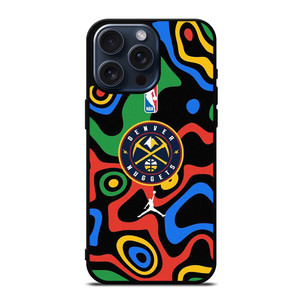 DENVER NUGGETS NBA AIR JORDAN iPhone 15 Pro Max Case Cover