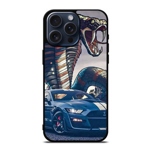 FORD MUSTANG SHELBY ILLUSTRATION iPhone 15 Pro Max Case Cover