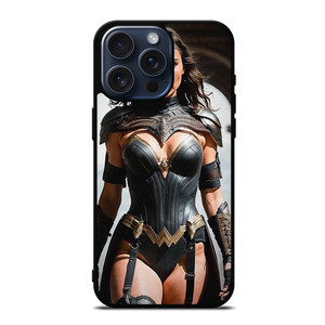 GAL GADOT WONDER WOMAN BLACK iPhone 15 Pro Max Case Cover GAL GADOT WONDER WOMAN BLACK iPhone 15 Pro Max Case Cover