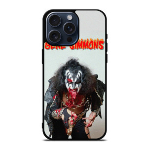 GENE SIMMONS KISS ROCK BAND iPhone 15 Pro Max Case Cover