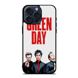 GREEN DAY ROCK BAND MEMBERS iPhone 15 Pro Max Case Cover