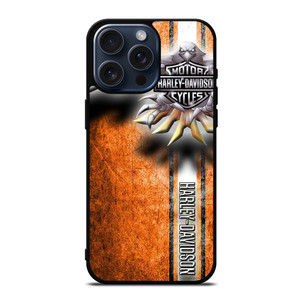 HARLEY DAVIDSON MOTOR SYMBOL iPhone 15 Pro Max Case Cover HARLEY DAVIDSON MOTOR SYMBOL iPhone 15 Pro Max Case Cover