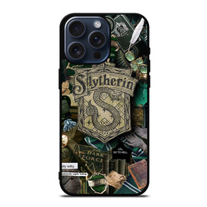 HARRY POTTER SLYHERIN COLLAGE iPhone 15 Pro Max Case Cover
