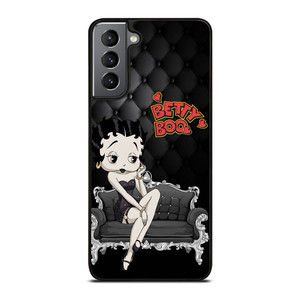BETTY BOOP QUEEN BLACK  Samsung Galaxy S21 Plus Case Cover