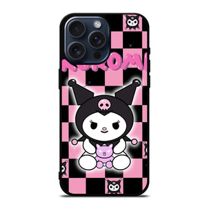 KUROMI HELLO KITTY CAT CARTOON iPhone 15 Pro Max Case Cover