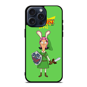LOUISE BELCHER BOB'S BURGERS THE LEGEND OF ZELDA iPhone 15 Pro Max Case Cover