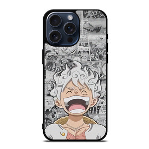 LUFFY D MONKEY GEAR 5 MANGA iPhone 15 Pro Max Case Cover LUFFY D MONKEY GEAR 5 MANGA iPhone 15 Pro Max Case Cover