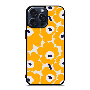 MARIMEKKO HERITAGE FLOWER YELLOW iPhone 15 Pro Max Case Cover