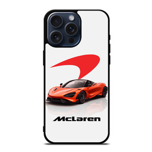 MCLAREN SPORT CAR LOGO iPhone 15 Pro Max Case Cover