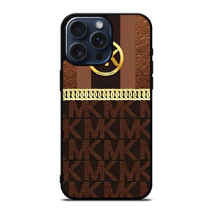 MICHAEL KORS LEATHER PATTERN iPhone 15 Pro Max Case Cover MICHAEL KORS LEATHER PATTERN iPhone 15 Pro Max Case Cover