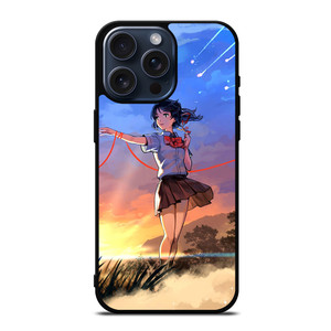 MITSUHA MIYAMIZU KIMI NO NAWA YOUR NAME ANIME iPhone 15 Pro Max Case Cover