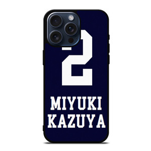 MIYUKI KAZUYA DIAMOND NO ACE BASEBALL iPhone 15 Pro Max Case Cover