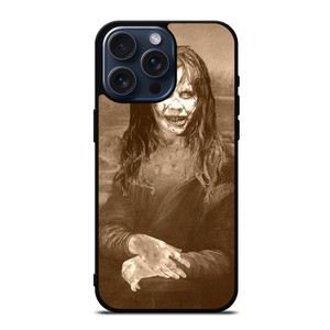 MONA LISA HORROR SCARY iPhone 15 Pro Max Case Cover MONA LISA HORROR SCARY iPhone 15 Pro Max Case Cover