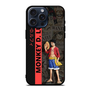 MONKEY D LUFFY MANGA iPhone 15 Pro Max Case Cover MONKEY D LUFFY MANGA iPhone 15 Pro Max Case Cover