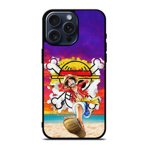 MONKEY D LUFFY ONE PIECE BEACH iPhone 15 Pro Max Case Cover MONKEY D LUFFY ONE PIECE BEACH iPhone 15 Pro Max Case Cover