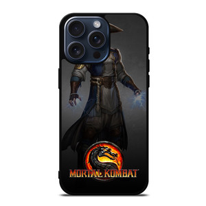MORTAL KOMBAT RAIDEN GAMES LOGO iPhone 15 Pro Max Case Cover