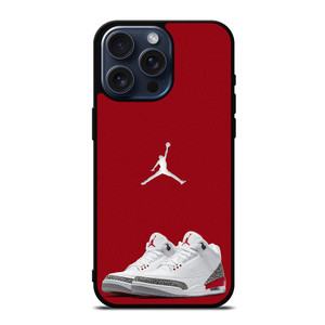 NIKE AIR JORDAN 3 RETRO iPhone 15 Pro Max Case Cover NIKE AIR JORDAN 3 RETRO iPhone 15 Pro Max Case Cover