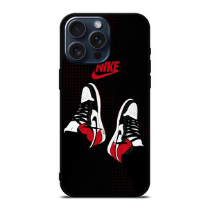 NIKE AIR JORDAN RETRO 1 RED iPhone 15 Pro Max Case Cover NIKE AIR JORDAN RETRO 1 RED iPhone 15 Pro Max Case Cover