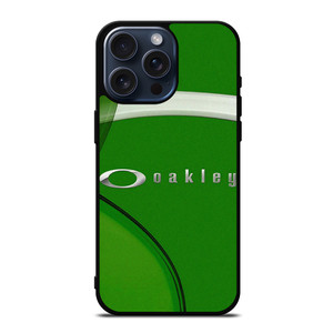 OAKLEY GREEN EMBLEM iPhone 15 Pro Max Case Cover OAKLEY GREEN EMBLEM iPhone 15 Pro Max Case Cover