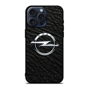 OPEL LEATHER LOGO iPhone 15 Pro Max Case Cover