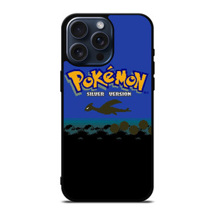 POKEMON SILVER VERSION iPhone 15 Pro Max Case Cover POKEMON SILVER VERSION iPhone 15 Pro Max Case Cover