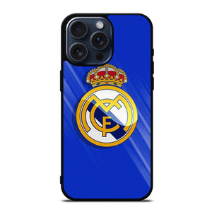 REAL MADRID CF FOOTBALL EMBLEM iPhone 15 Pro Max Case Cover