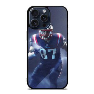 ROB GRONKOWSKI NEW ENGLAND PATRIOTS 87 iPhone 15 Pro Max Case Cover
