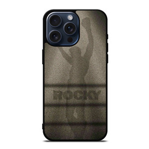 ROCKY BALBOA BOXING SILHOUETTE iPhone 15 Pro Max Case Cover