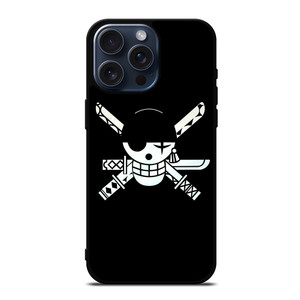 RORONOA ZORO ONE PIECE LOGO iPhone 15 Pro Max Case Cover