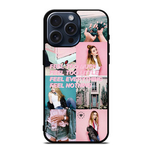 SABRINA CARPENTER FEEL COLLAGE iPhone 15 Pro Max Case Cover SABRINA CARPENTER FEEL COLLAGE iPhone 15 Pro Max Case Cover