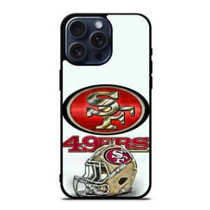 SAN FRANCISCO 49ERS HELMET FOOTBALL iPhone 15 Pro Max Case Cover