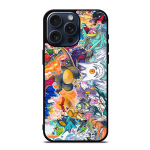 SHINY POKEMON ANIME COLLAGE iPhone 15 Pro Max Case Cover