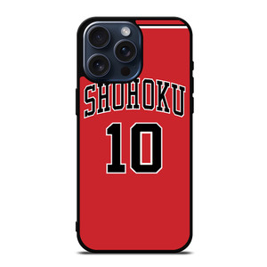 SHOHOKU HIGH SLAM DUNK HANAMICHI SAKURAGI iPhone 15 Pro Max Case Cover SHOHOKU HIGH SLAM DUNK HANAMICHI SAKURAGI iPhone 15 Pro Max Case Cover
