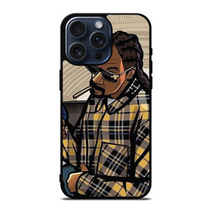 SNOOP DOG RAPPER CARTOON iPhone 15 Pro Max Case Cover