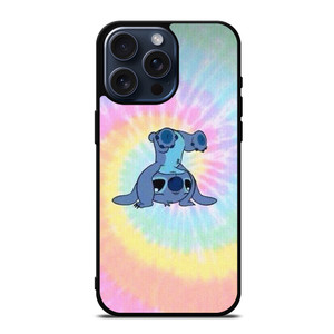 STITCH FLIPPED CUTE TIE DIE iPhone 15 Pro Max Case Cover STITCH FLIPPED CUTE TIE DIE iPhone 15 Pro Max Case Cover