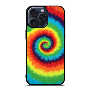 TIE DYE RAINBOW PATTERN iPhone 15 Pro Max Case Cover