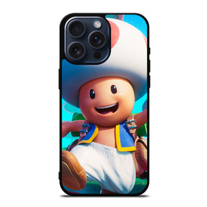 TOAD SUPER MARIO BROS MOVIES iPhone 15 Pro Max Case Cover