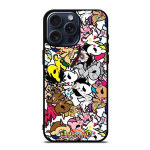 TOKIDOKI UNICORN COLLAGE iPhone 15 Pro Max Case Cover