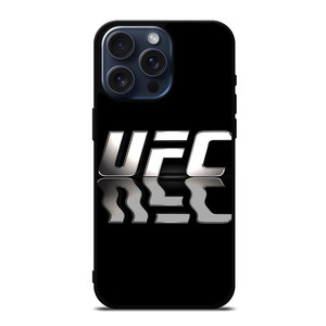 UFC FIGHTING METAL LOGO iPhone 15 Pro Max Case Cover