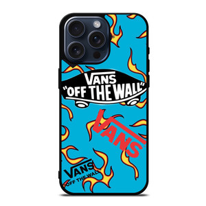 VANS OFF THE WALL FLAME LOGO iPhone 15 Pro Max Case Cover VANS OFF THE WALL FLAME LOGO iPhone 15 Pro Max Case Cover