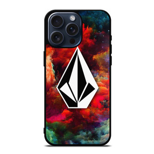VOLCOM COLOR SPLASH LOGO iPhone 15 Pro Max Case Cover