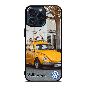 VOLKSWAGEN BEETLE YELLOW iPhone 15 Pro Max Case Cover