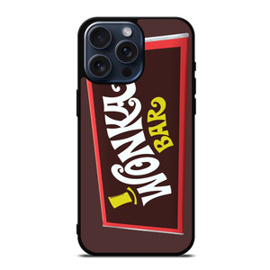 WONKA CHOCOLATE BAR iPhone 15 Pro Max Case Cover WONKA CHOCOLATE BAR iPhone 15 Pro Max Case Cover